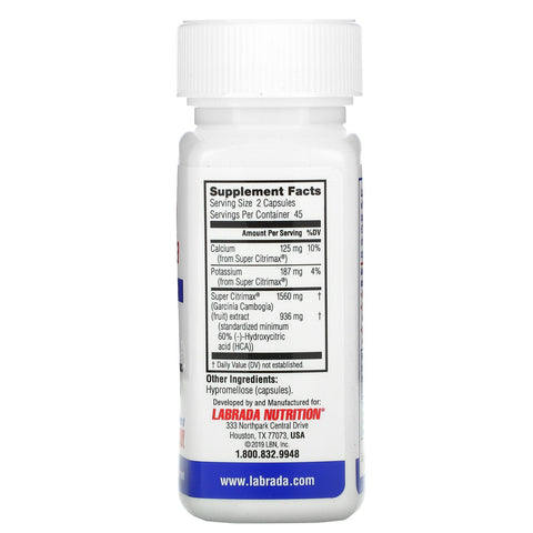 Labrada Nutrition, Garcinia Cambogia, 90 Vcaps