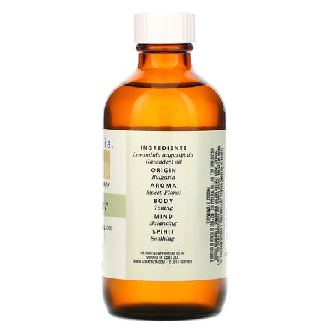 Aura Cacia, 100% Pure Essential Oil, Lavender, 4 fl oz (118 ml)