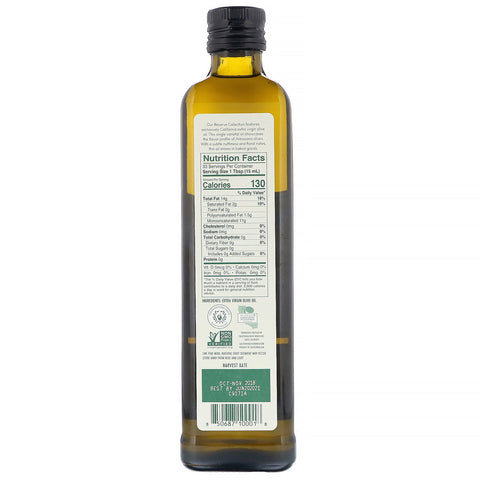 California Olive Ranch, Extra Virgin Olive Oil, Arbosana, 16.9 fl oz (500 ml)