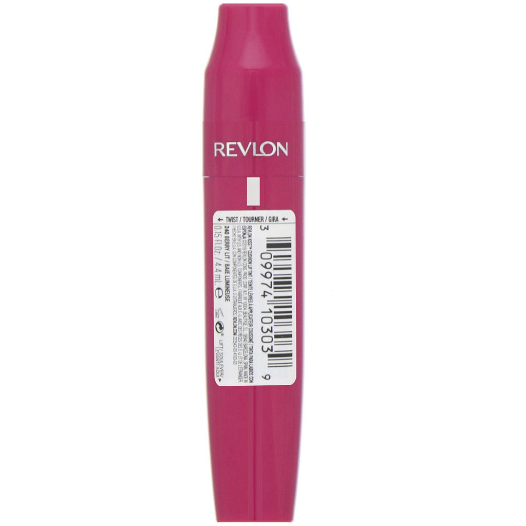 Revlon, Kiss Cushion, Lip Tint, 240 Berry Lit, .15 fl oz (4.4 ml)