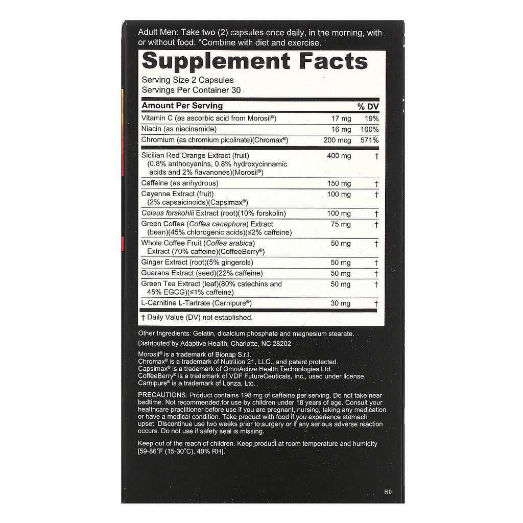 Nugenix, Thermo, Extreme Metabolic Accelerator, 60 Capsules
