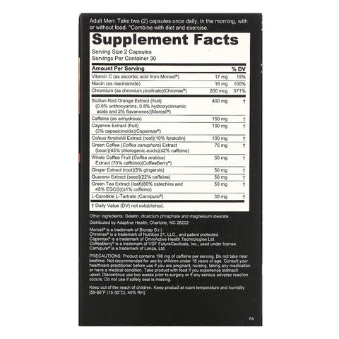 Nugenix, Thermo, Extreme Metabolic Accelerator, 60 Capsules