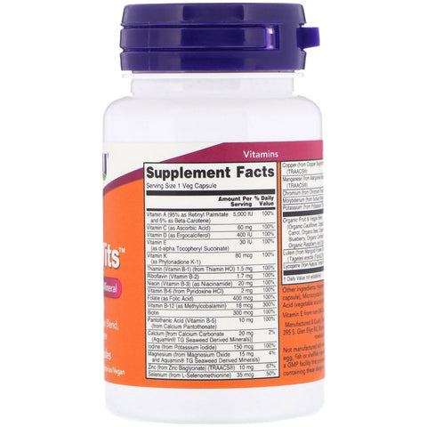 Now Foods, Daily Vits, Multi Vitamin & Mineral, 30 Veg Capsules