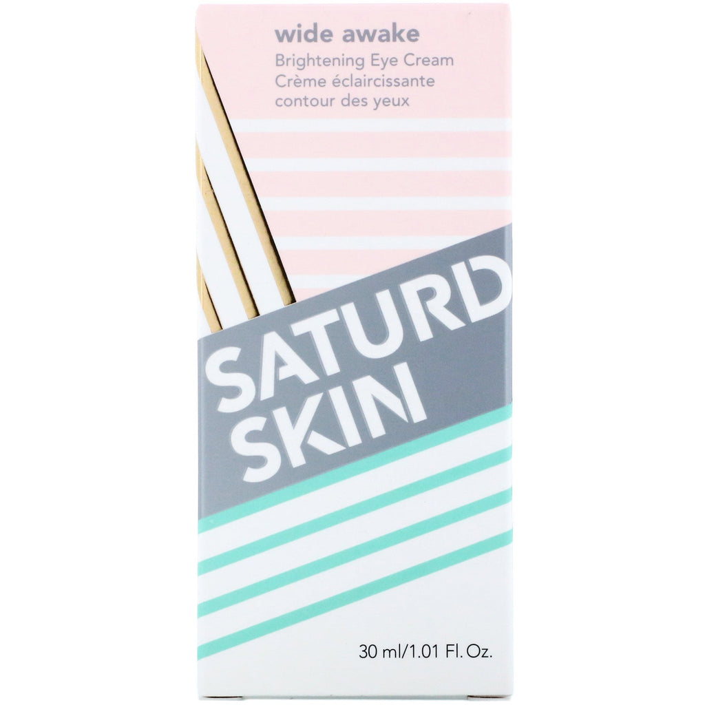 Saturday Skin, Wide Awake, Brightening Eye Cream, 1.01 fl oz (30 ml)