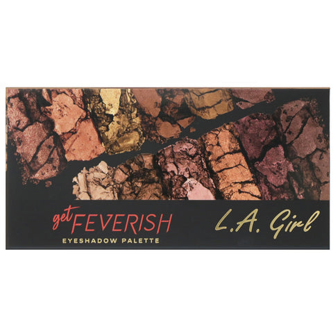 L.A. Girl, Get Feverish Eyeshadow Palette, 0.035 oz (1 g) Each