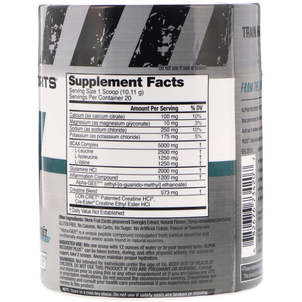 Promera Sports, ALPHA RECOVERY PLUS, Orchard Apple, 7.13 oz (202.1 g)