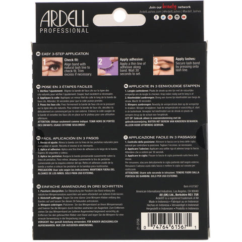 Ardell, Natural Lash, Eye-Lifting Effect, 5 Pairs