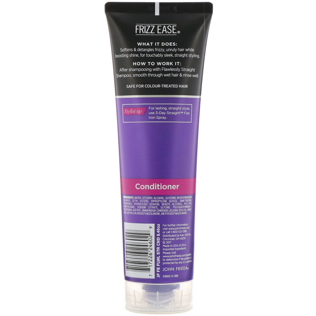 John Frieda, Frizz Ease, Flawlessly Straight Conditioner, 8.45 fl oz (250 ml)