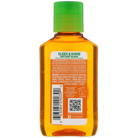 Garnier, Fructis, Sleek & Shine, Moroccan Sleek Oil Treatment, 3.75 fl oz (111 ml)