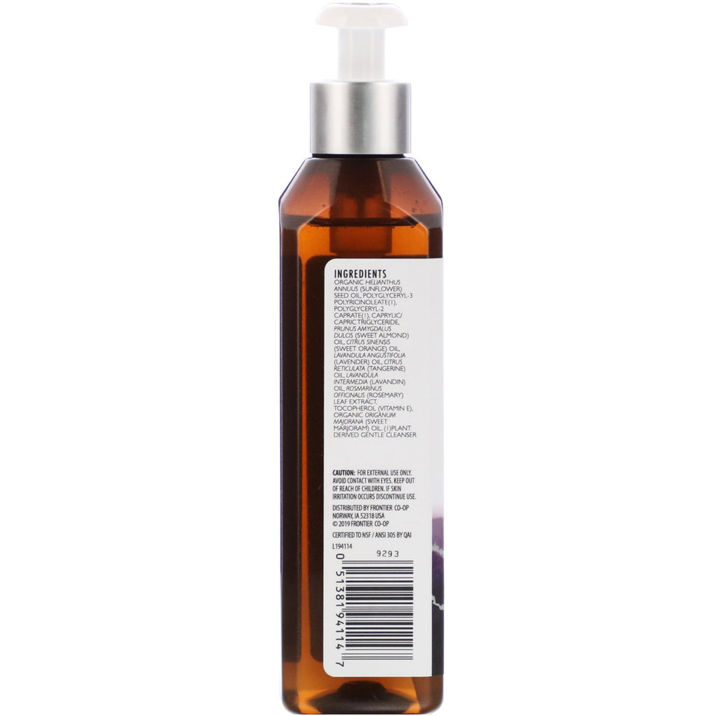 Aura Cacia, Gentle Cleansing Oil, Lavender, 8 fl oz (237 ml)