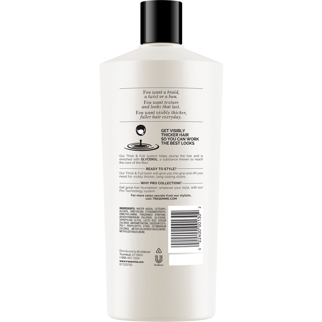 Tresemme, Thick & Full Conditioner, 22 fl oz (650 ml)