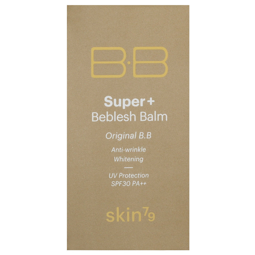 Skin79, Super+ Beblesh Balm, Original B.B, SPF 30 PA++, Gold, 40 ml