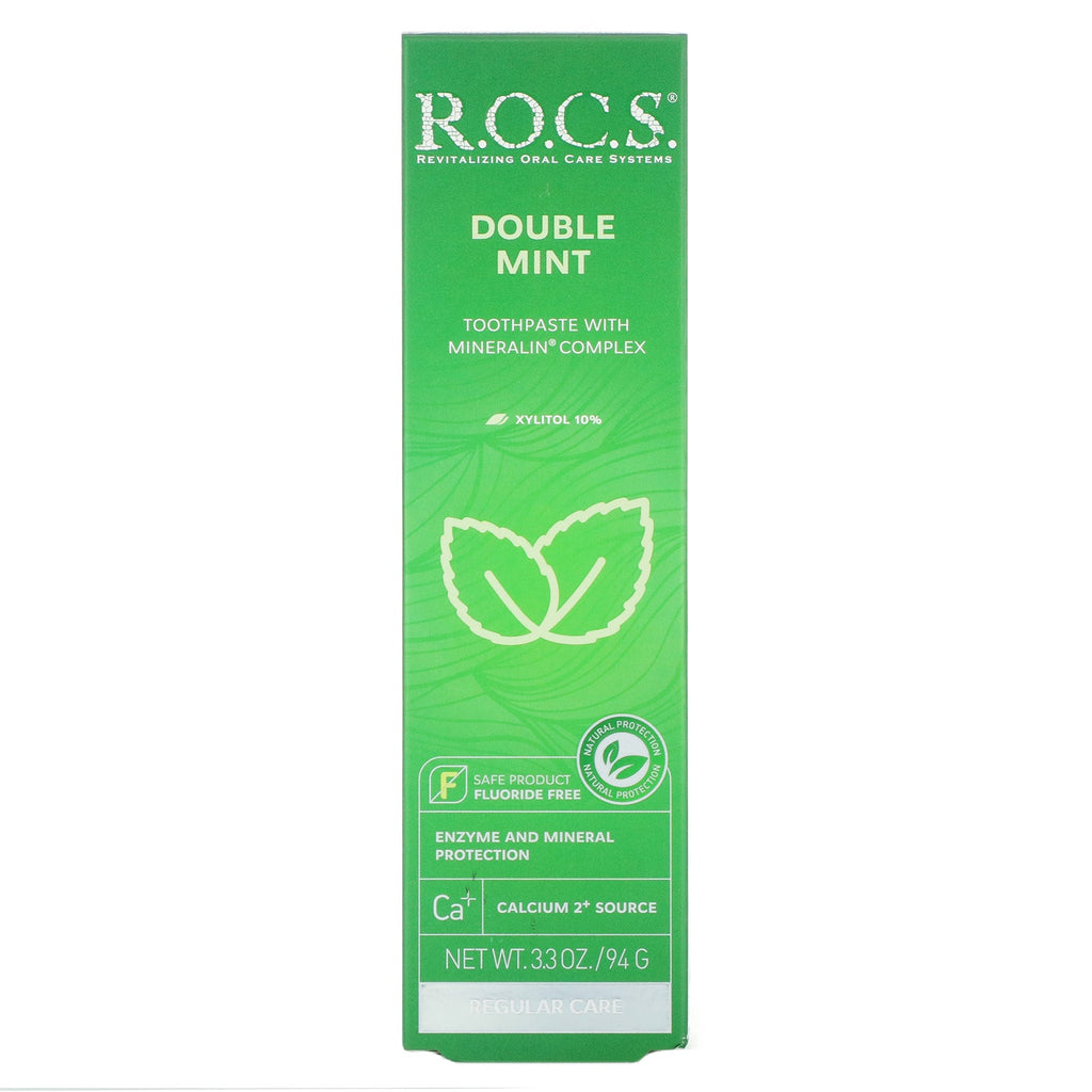 R.O.C.S., Double Mint Toothpaste,  3.3 oz (94 g)