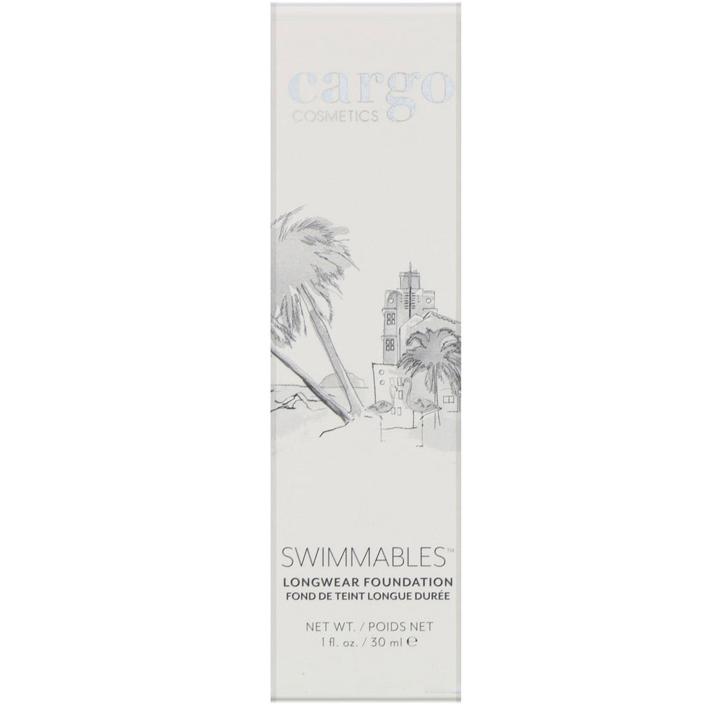 Cargo, Swimmables, Longwear Foundation, 50, 1 fl oz (30 ml)