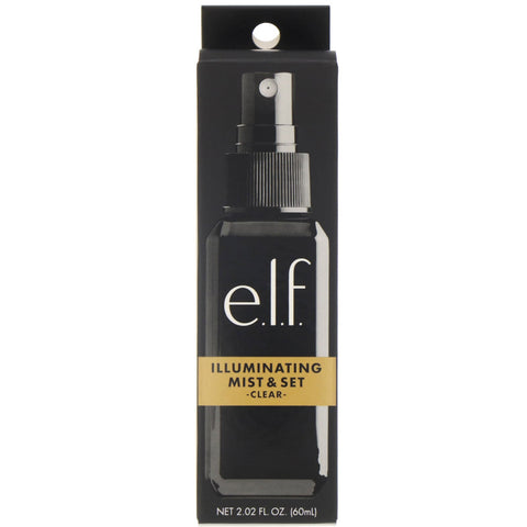 E.L.F., Illuminating Mist & Set, Clear, 2.02 fl oz (60 ml)