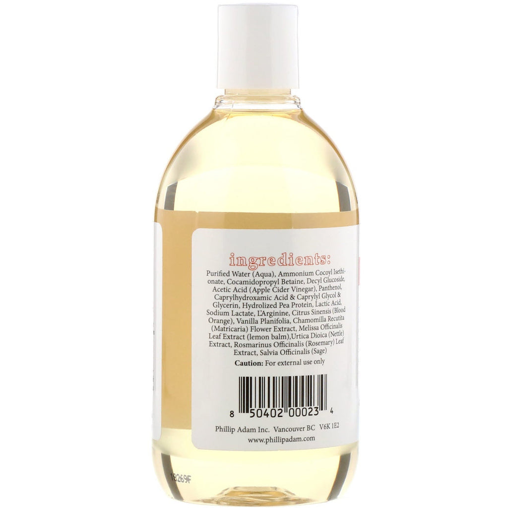 Phillip Adam, Shampoo, Orange Vanilla, 12 fl oz (355 ml)