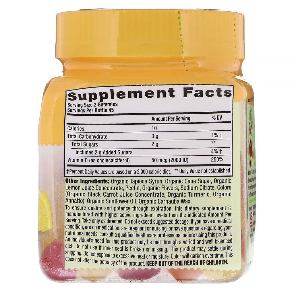 VitaFusion,  Vitamin D3, Citrus & Berry, 50 mcg (2000 IU), 90 Gummies