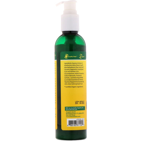 Organix South, TheraNeem Naturals, Neem Leaf & Aloe Gel, Cooling Therape, 8 fl oz (240 ml)