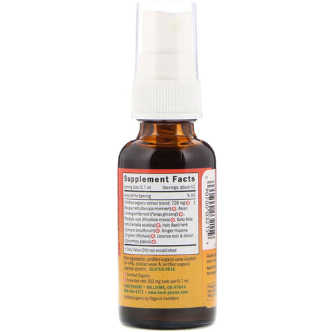 Herb Pharm, Herbs on the Go, Everyday Focus, 1 fl oz (30 ml)