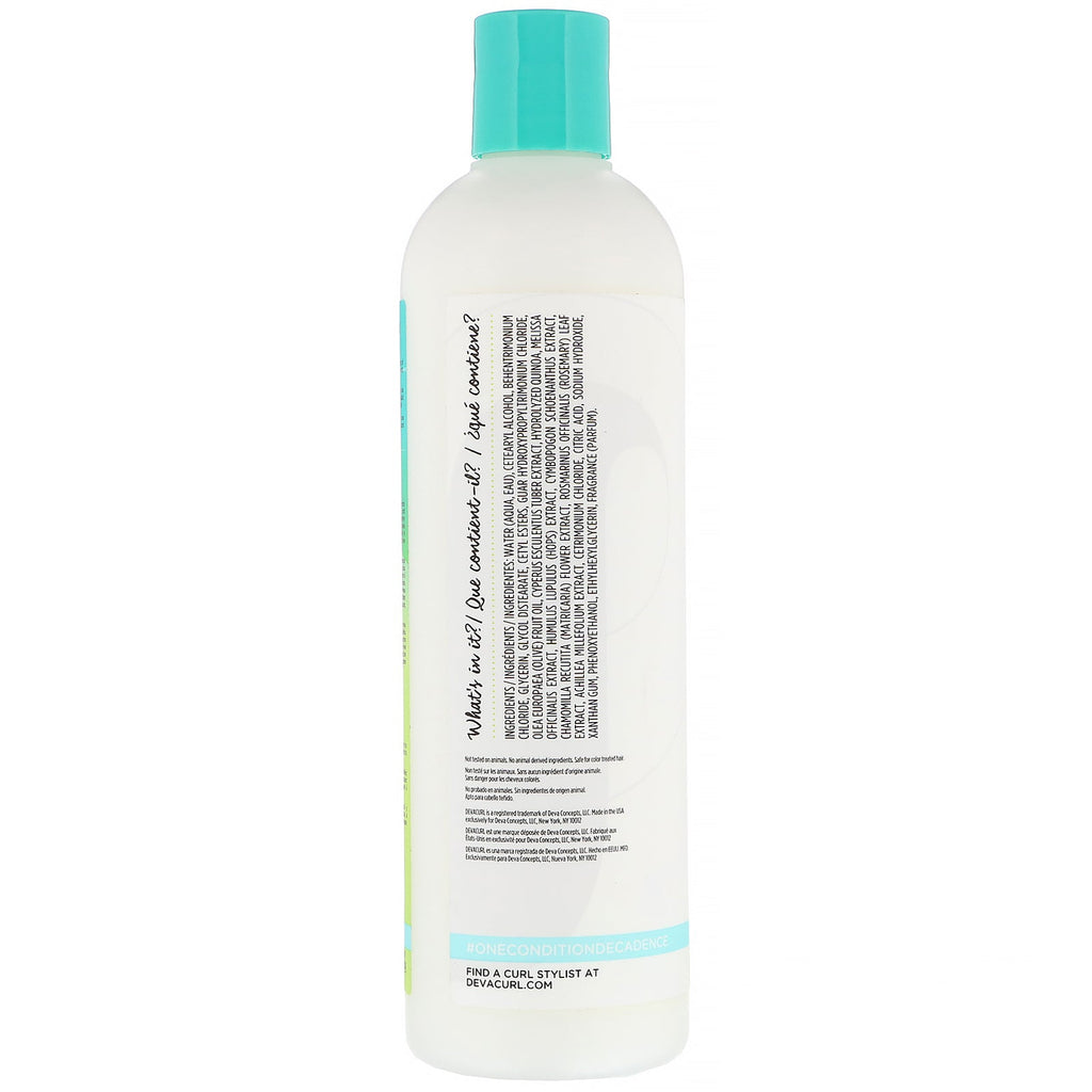 DevaCurl, One Condition, Decadence, Ultra Moisturizing Milk Conditioner, 12 fl oz (355 ml)