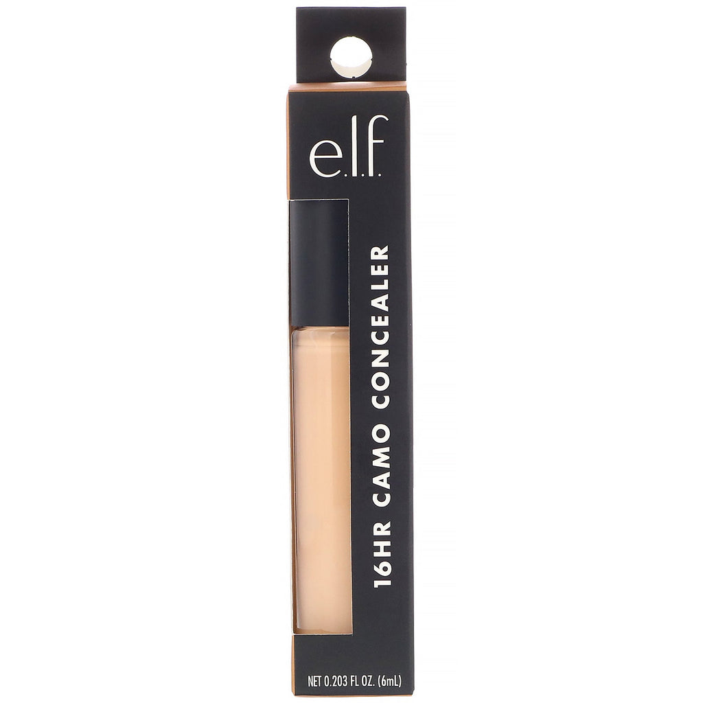 E.L.F., 16HR Camo Concealer, Medium Beige, 0.203 fl oz (6 ml)