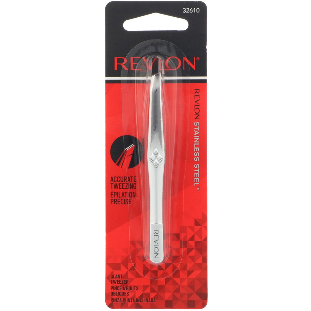 Revlon, Slant Tip Tweezer, 1 Count