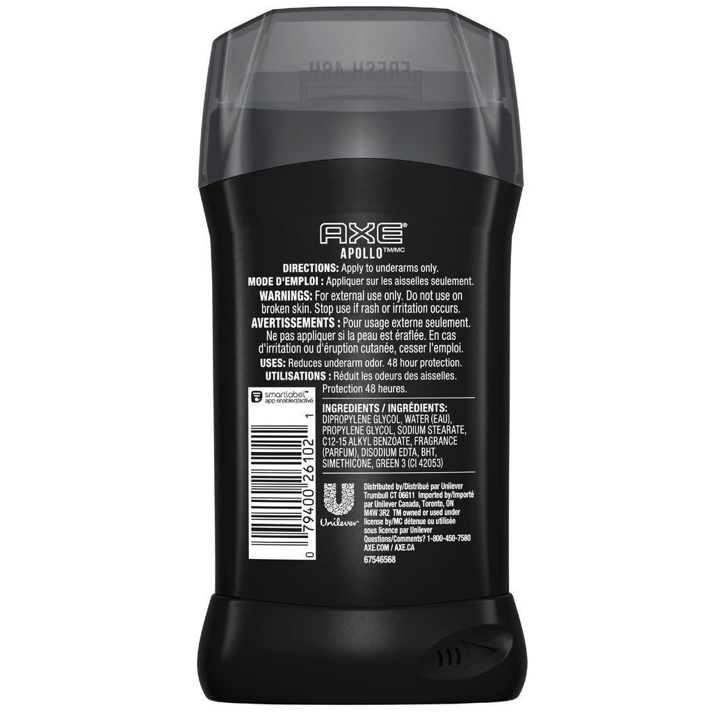 Axe, Deodorant, Apollo, 3 oz (85 g)