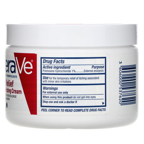 CeraVe, Itch Relief Moisturizing Cream, 12 oz (340 g)