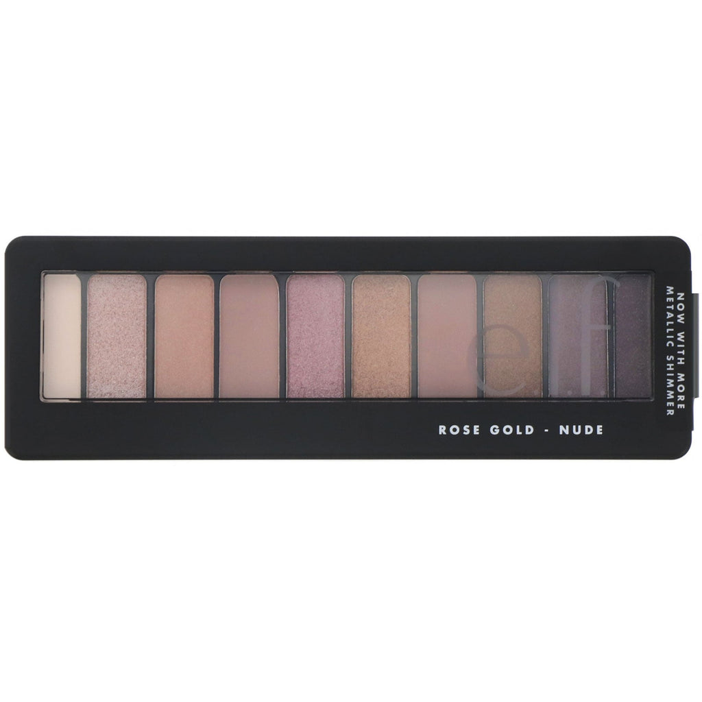 E.L.F., Rose Gold Eyeshadow Palette, Nude, 0.49 oz (14 g)