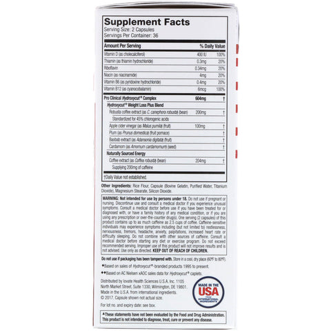 Hydroxycut, Pro Clinical Hydroxycut, Lose Weight, 72 Rapid-Release Capsules