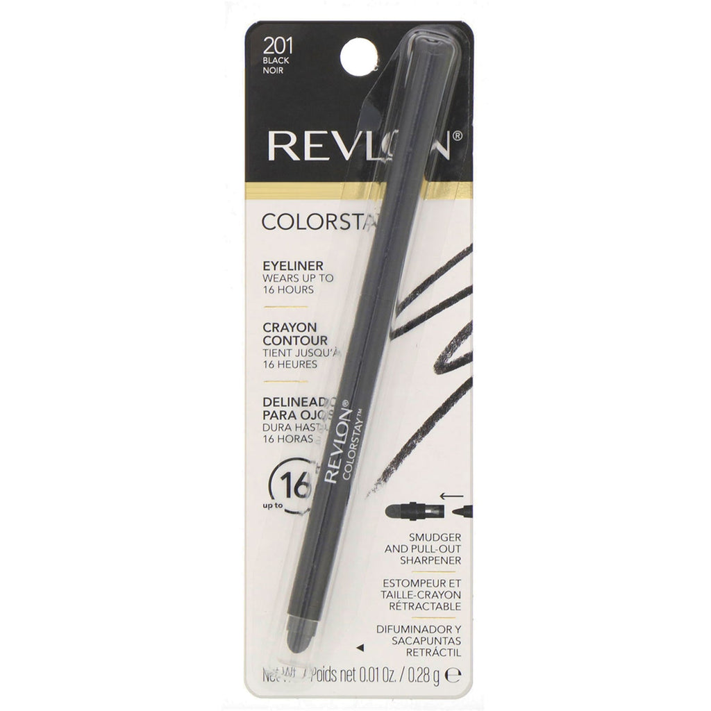 Revlon, Colorstay, Eyeliner, Black 201, .01 oz (.28 g)