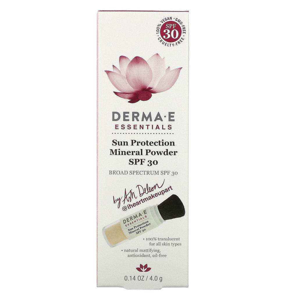 Derma E, Essentials, Sun Protection Mineral Powder, SPF 30, 0.14 oz (4.0 g)