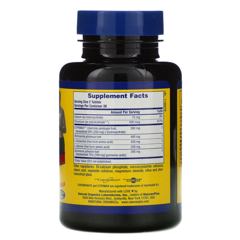 Nature's Plus, Ultra Sugar Control, Ultimate Dieter's Companion, 60 Tablets