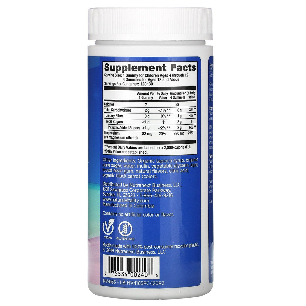 Natural Vitality, CALM, The Anti-Stress Gummies, Raspberry-Lemon Flavor, 120 Gummies