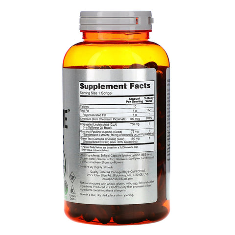 Now Foods, Sports, CLA Extreme, 180 Softgels