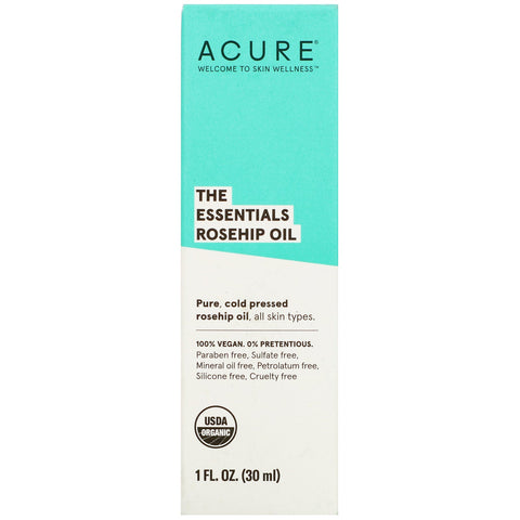 Acure, The Essentials, Rosehip Oil, 1 fl oz (30 ml)