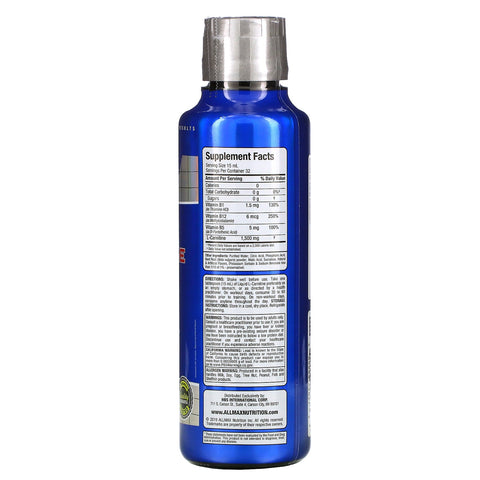 ALLMAX Nutrition, Liquid L-Carnitine 1500, Fruit Punch, 16 oz (473 ml)