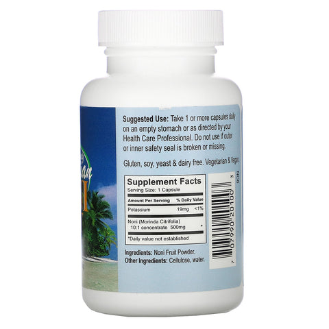 Earth's Bounty, Noni Fruit, Hawaiian, 500 mg, 60 Vegetarian Capsules