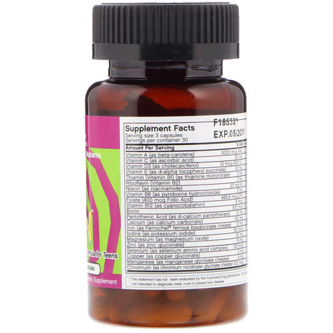 FutureBiotics, M.V. Teen, 90 Capsules