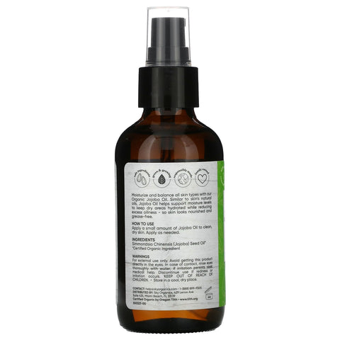 Sky s,  Jojoba Oil, 4 fl oz (118 ml)