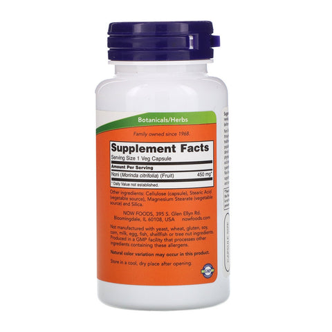 Now Foods, Noni, 450 mg, 90 Veg Capsules