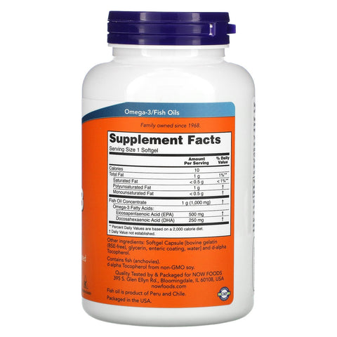 Now Foods, Ultra Omega-3, 180 Softgels