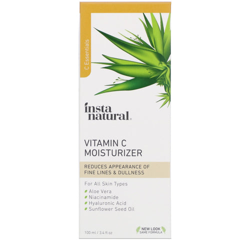 InstaNatural, Vitamin C Moisturizer, 3.4 fl oz (100 ml)