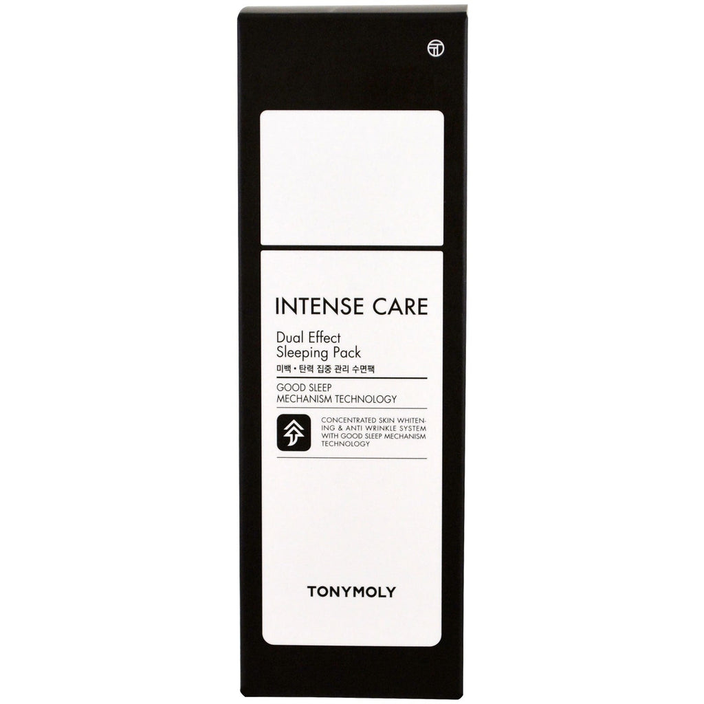 Tony Moly, Intense Care, Dual Effect Sleeping Pack, 3.52 fl oz (100 ml)