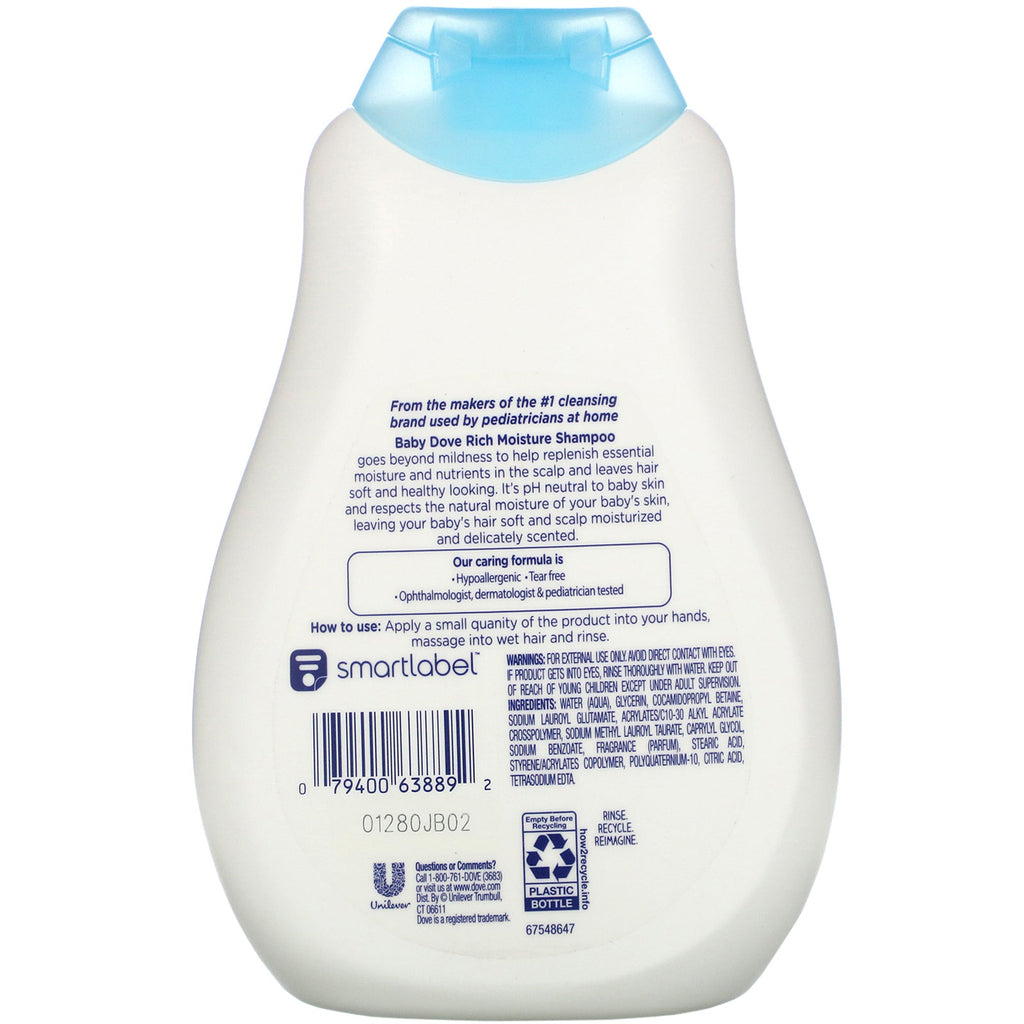 Dove, Baby, Rich Moisture Shampoo, 13 fl oz (384 ml)