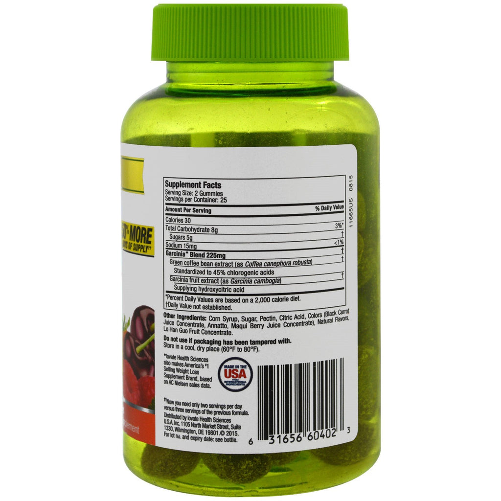 Purely Inspired, Garcinia Cambogia Gummies, Fruit Burst, 50 Gummies