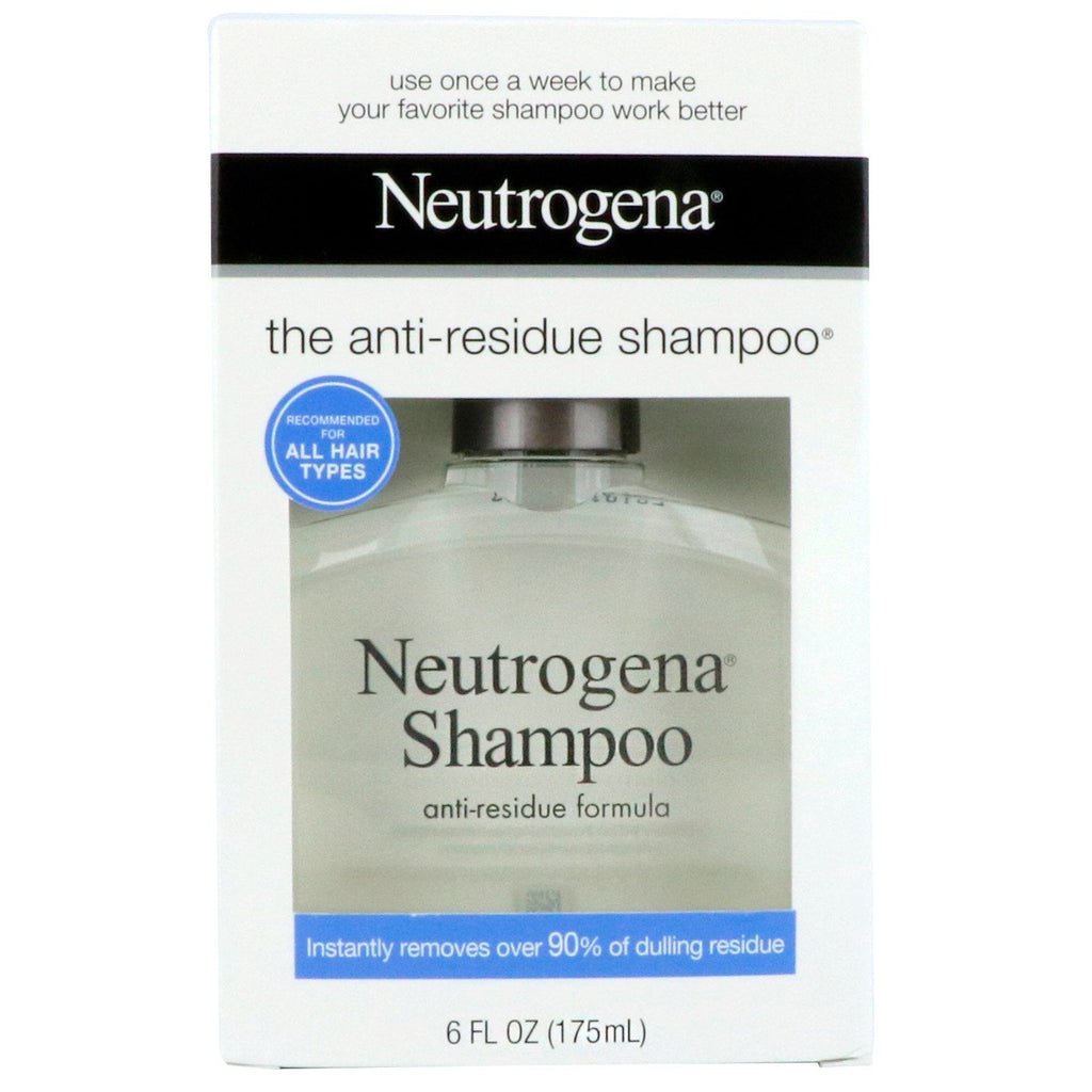 Neutrogena, The Anti-Residue Shampoo, All Hair Types, 6 fl oz (175 ml)