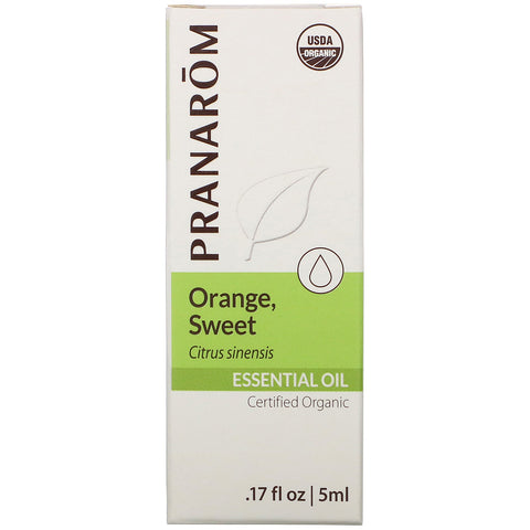 Pranarom, Essential Oil, Orange, Sweet, .17 fl oz (5 ml)