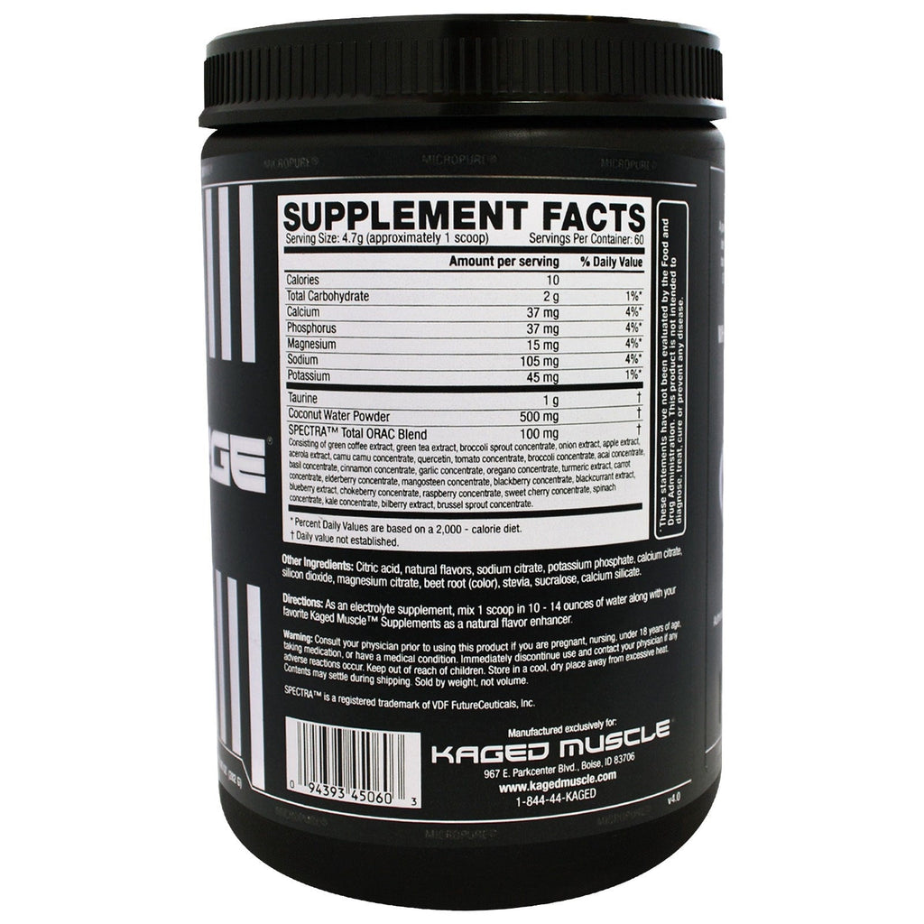 Kaged Muscle, Hydra-Charge, Fruit Punch, 9.95 oz (282 g)