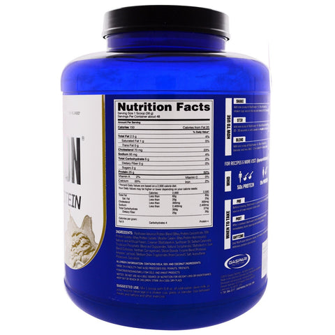 Gaspari Nutrition, MyoFusion, Advanced Protein, Vanilla Ice Cream, 4 lbs (1814 g)